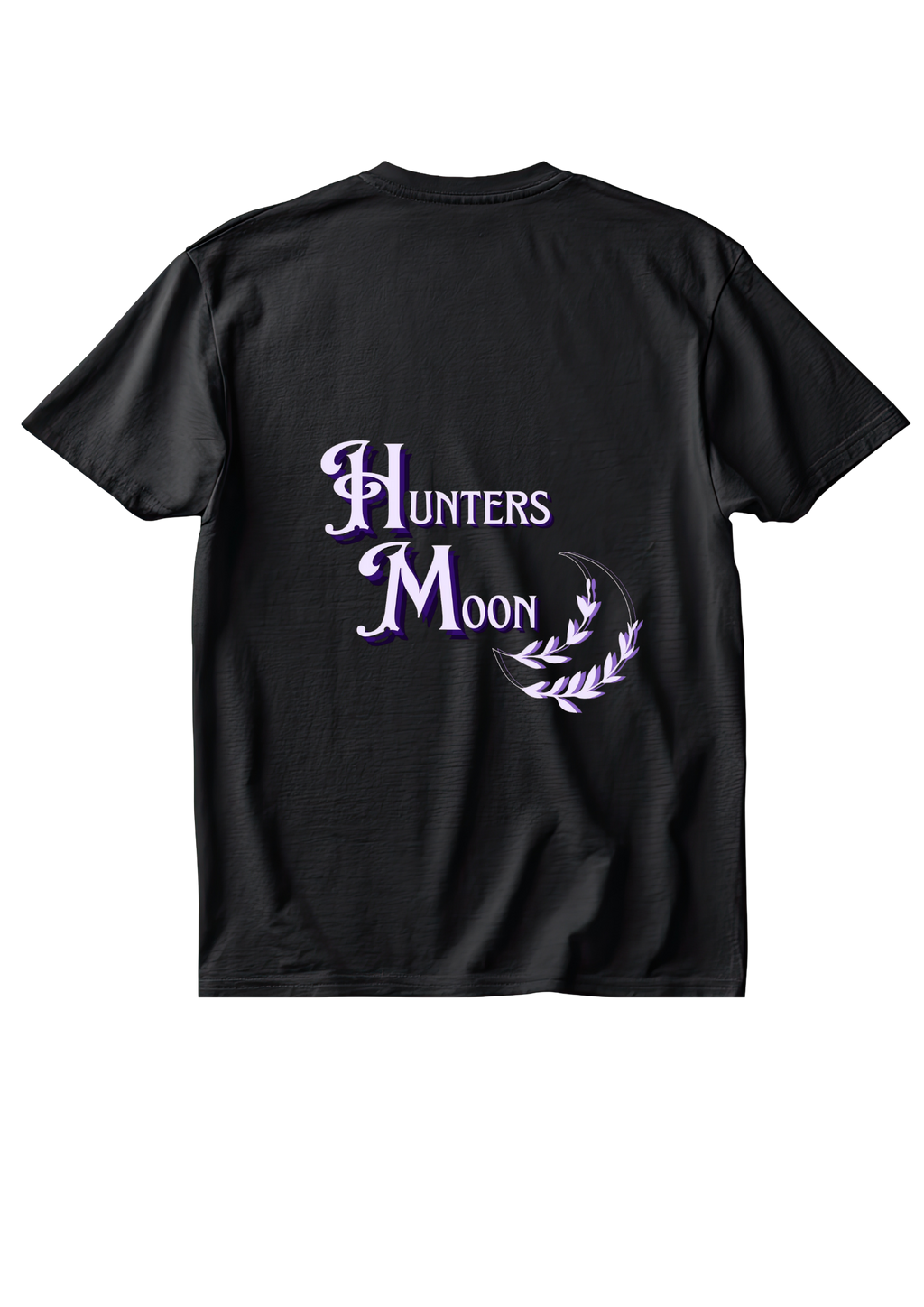 HM Black logo T shirt