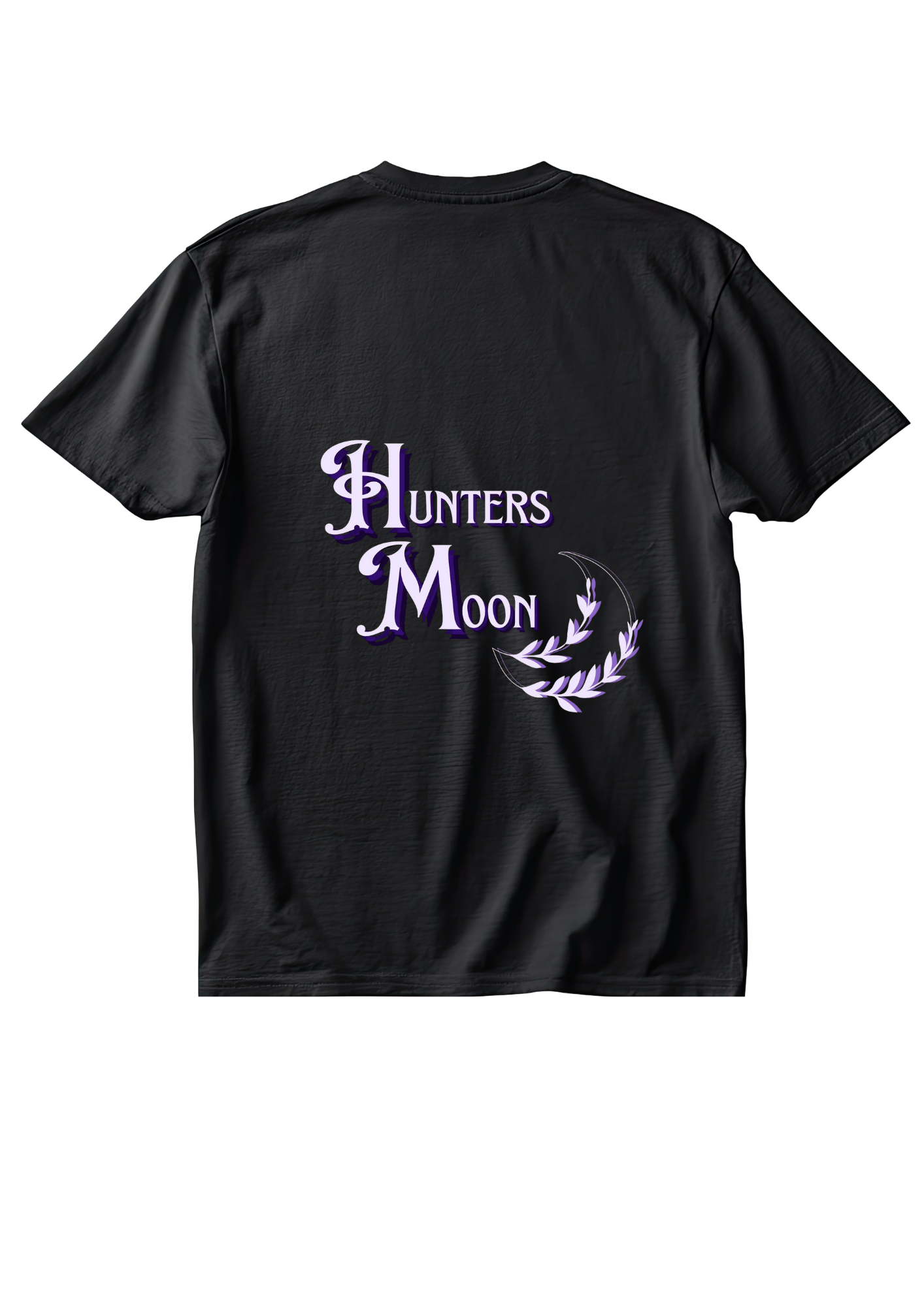 HM Black logo T shirt