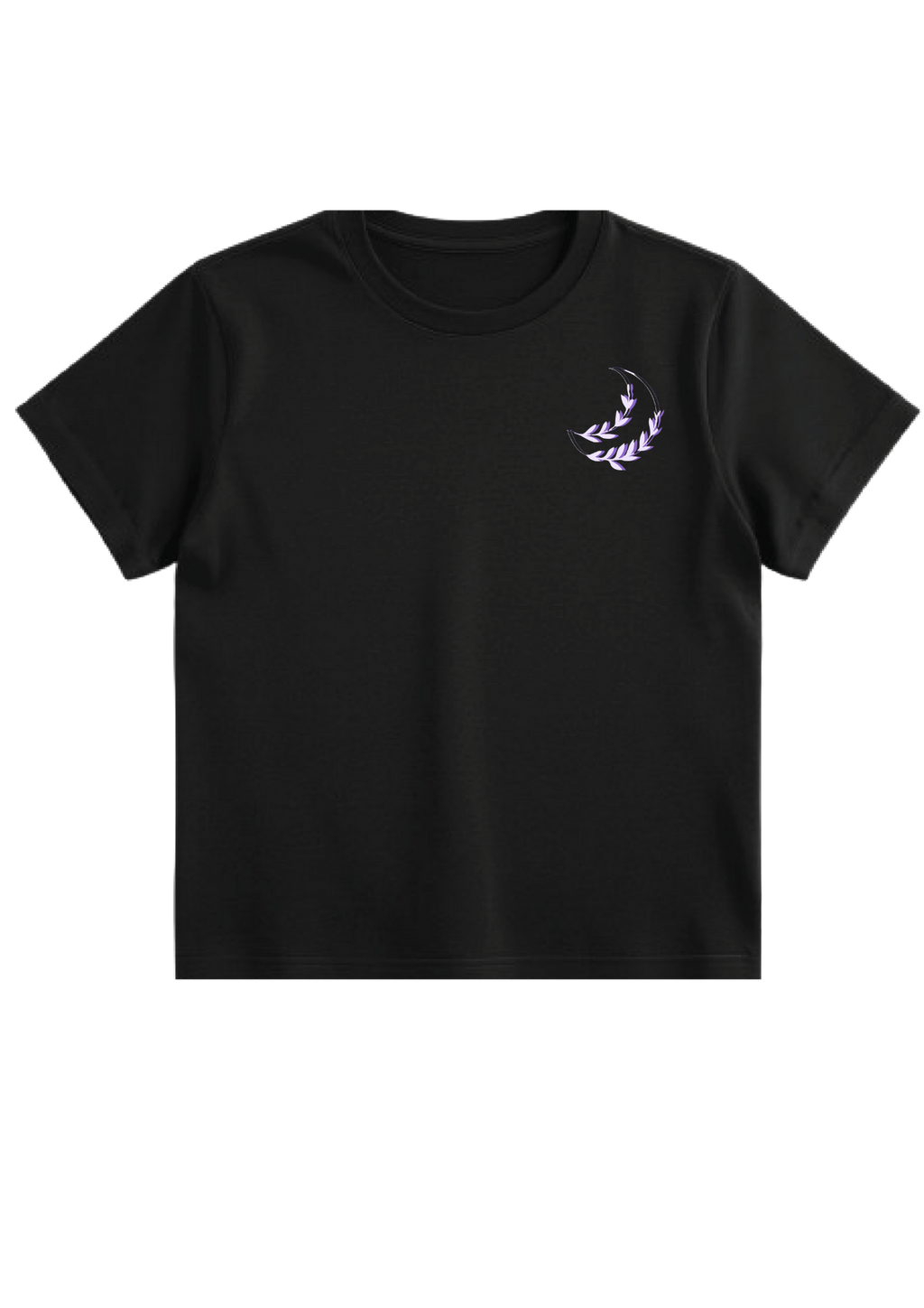 HM Black logo T shirt