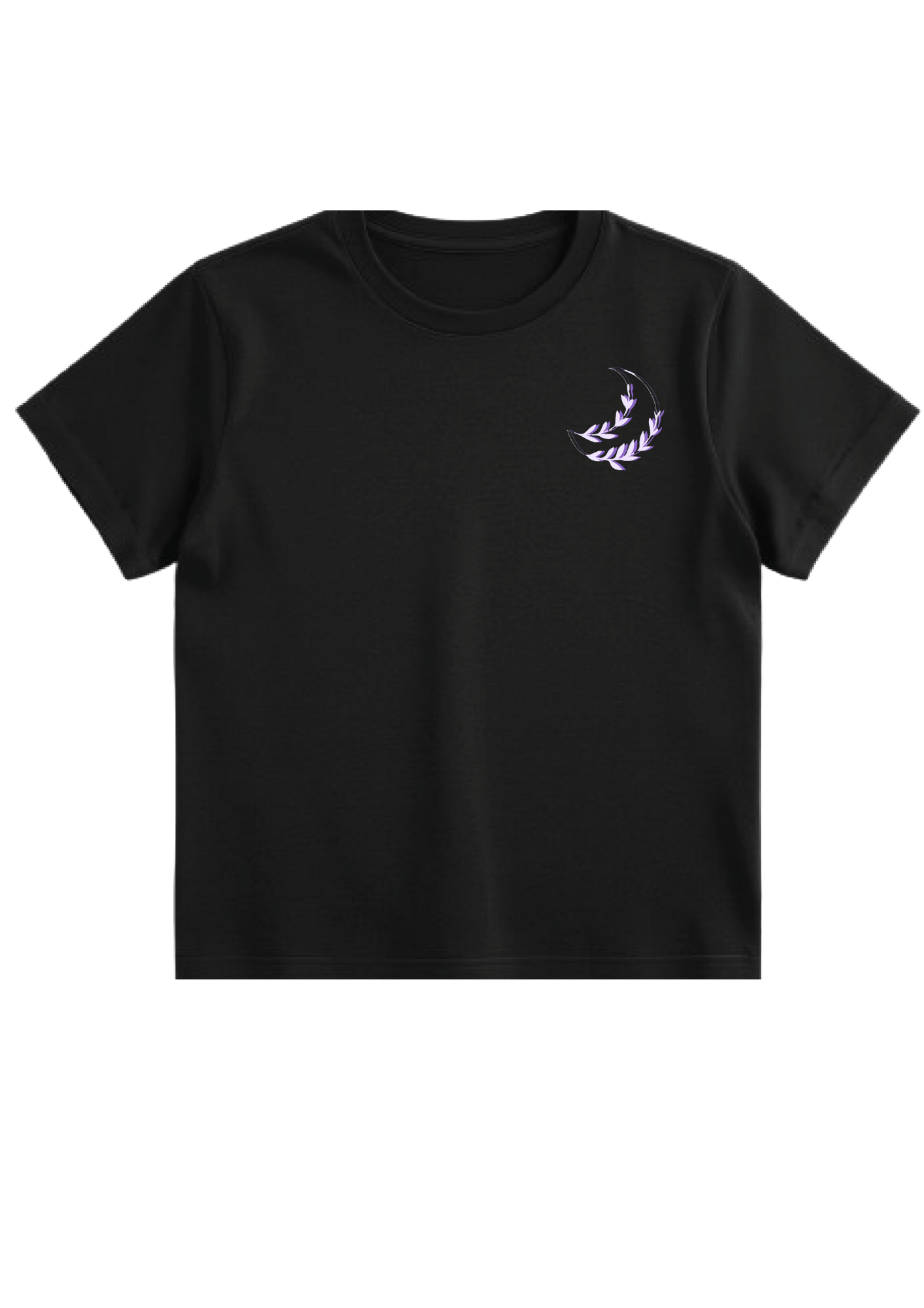 HM Black logo T shirt