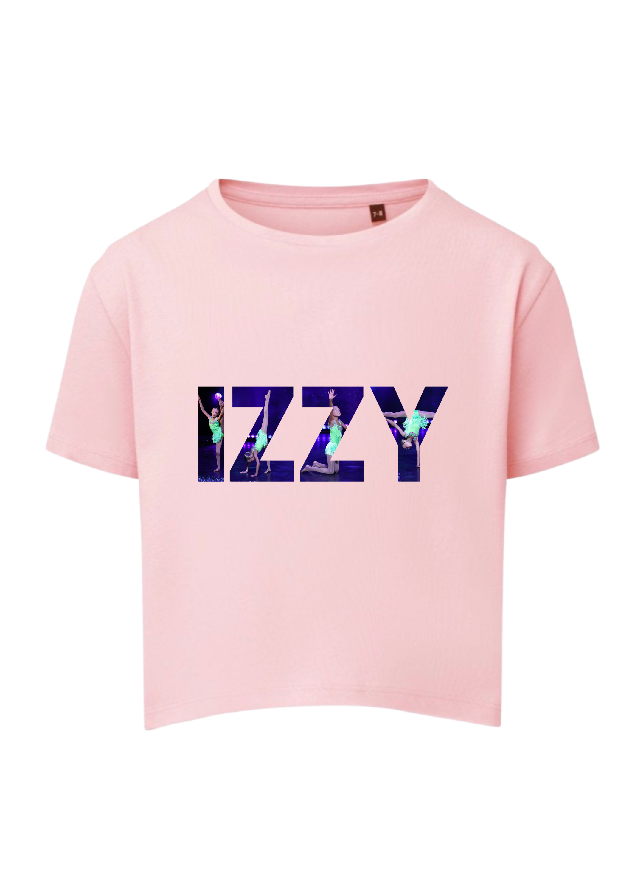 Personalised Dance Crop T-shirts