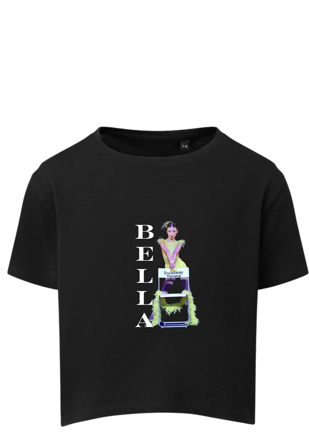 Personalised Dance Crop T-shirts