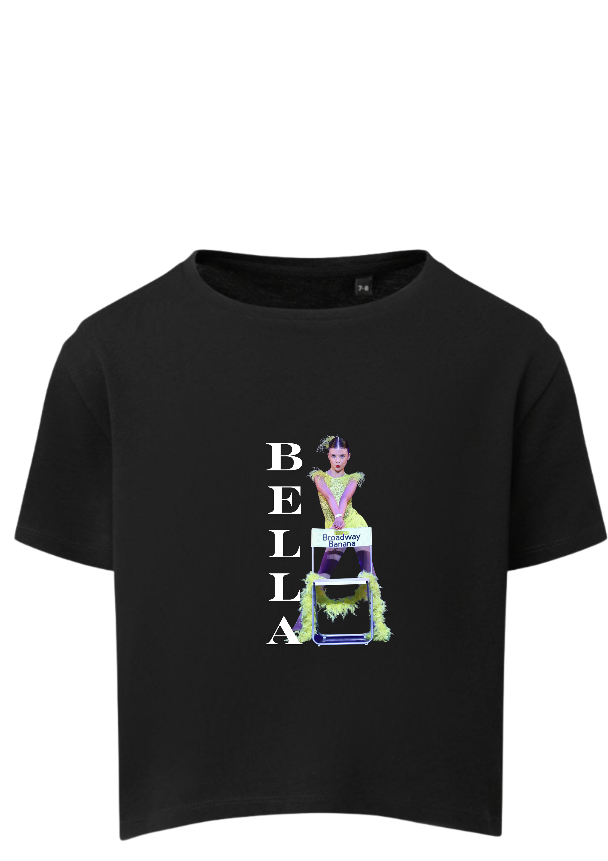 Personalised Dance Crop T-shirts