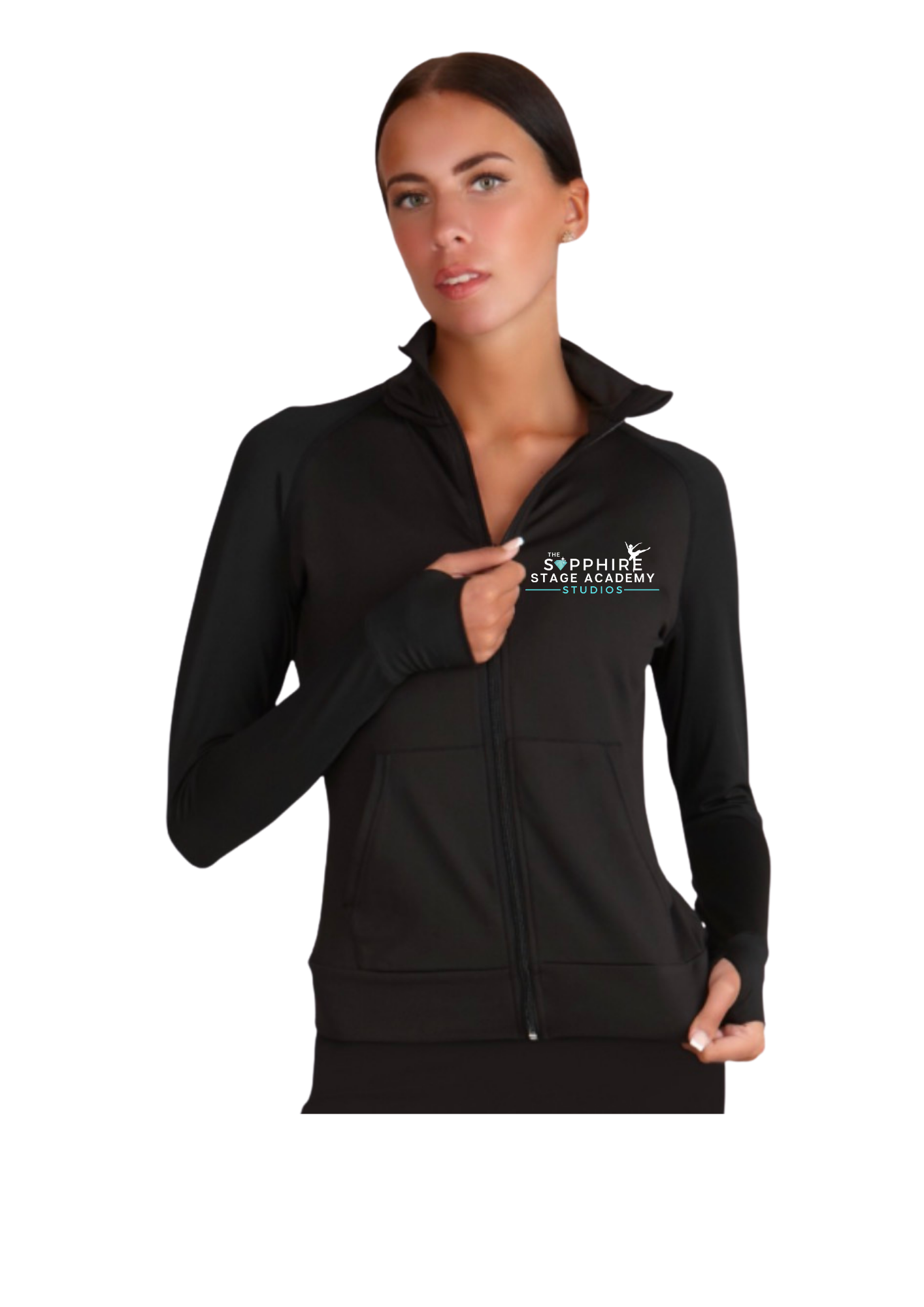 SSA Fitted Zip Up Jacket