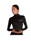 SSA Cropped Half Zip Jacket