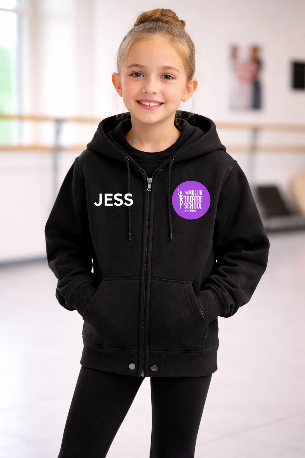 MTS Zip Up Hoodie With name